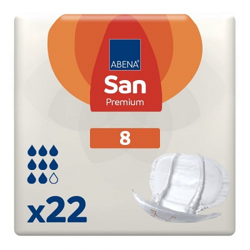 Abena San Premium 8 Inleggers 22 stuks