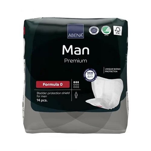 Abena Man Premium Formula 0 Inleggers 14 stuks