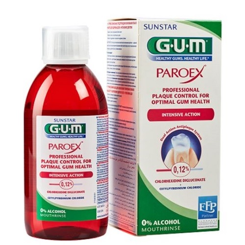 Gum Paroex 0,12% Chloorhexidine Mondspoeling 300ml