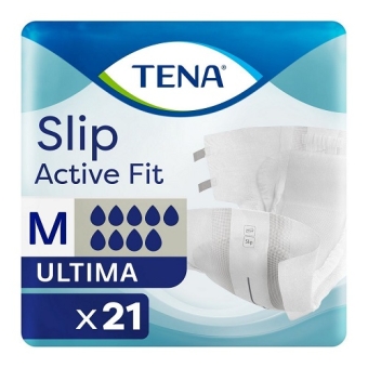 Tena Slip Ultima 73-122cm Medium Active Fit 21 Stuks