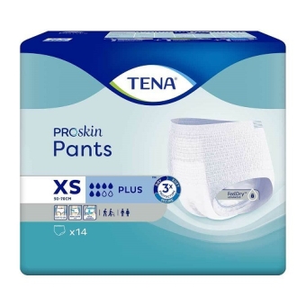 Tena Pants Plus Extra Small 50-70cm 14 Stuks