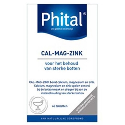 Phital-Cal-Mag-Zink Tabletten 60 stuks