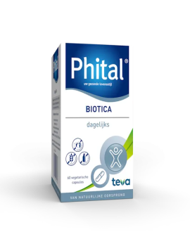 Phital Probiotica Vegetarische Capsules 60 stuks