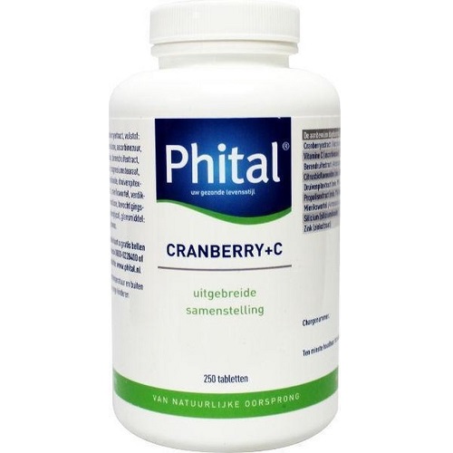 Phital Cranberry + C Tabletten 250 stuks