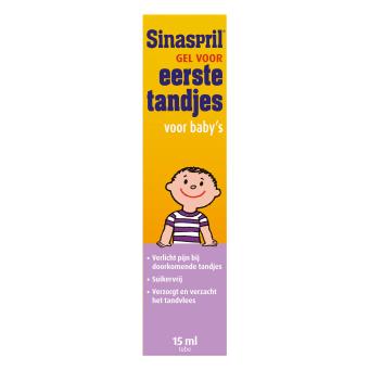 Sinaspril gel voor eerste tandjes 15ml