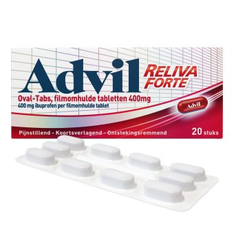 Advil Reliva Forte Ibuprofen 400mg Tabletten 20 stuks