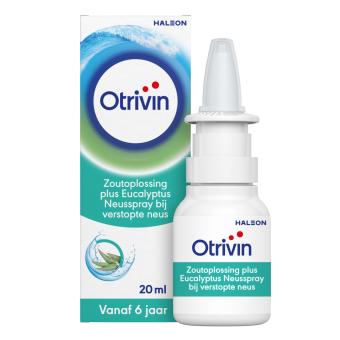 Otrivin Zoutoplossing Plus Eucalyptus Neusspray 20ml