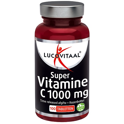 Lucovitaal Super Vitamine C 1000mg Capsiules 100 stuks