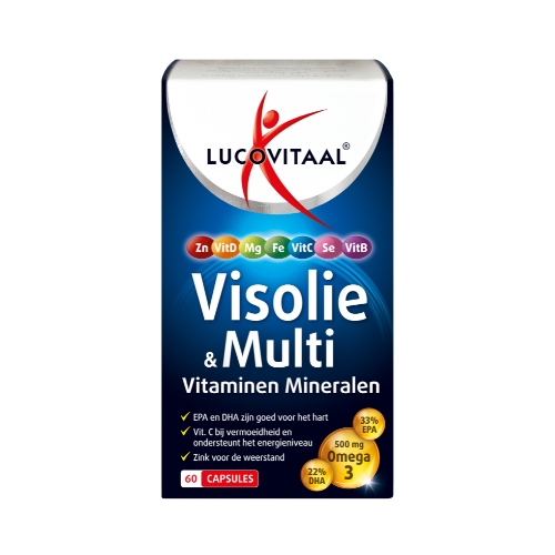 Lucovitaal Visolie & Multi Capsules 60 stuks