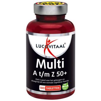 Lucovitaal multi+ a/z 50+ 180ST
