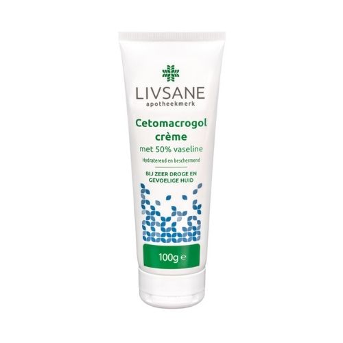 Livsane Cetomacrogolcrème met 50% vaseline 100 g