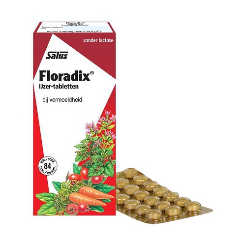Salus Floradix Ijzer Tabletten 84 stuks