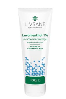 Livsane Levomenthol 1% in carbomeerwatergel 1% 100 g