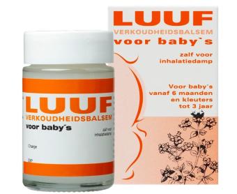 Luuf Babies Verkoudheidsbalsem Zonder Menthol 30g