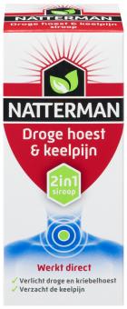 Natterman Droge Hoest &amp; Keelpijn Siroop 150ml