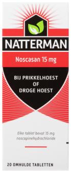 Natterman Noscasan Tablet 15mg Omhuld 20 stuks