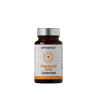OPTAMINS Vitamine D3 2000IE Liposomaal 60 stuks OPTAMINS Vitamine D3 2000IE Liposomaal 60 stuks
