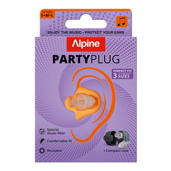 Alpine Partyplug transparant