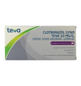 Teva Clotrimazol Gyno 10 MG/G Crème 50 gram