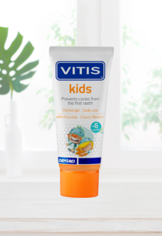 Vitis Tandgel Kids Kersen 50ml