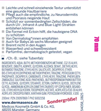 Gratis DERMASENCE SolvineaMED zonbescherming 50+ 25ml