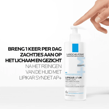 La Roche-Posay Lipikar Baume AP+M Lichte Crème 400ML