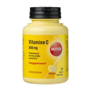 Roter Vitamine C 500mg Citroen Kauwtabletten 50 stuks