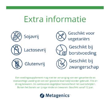 Metagenics Bactiol Plus Capsules 30 stuks