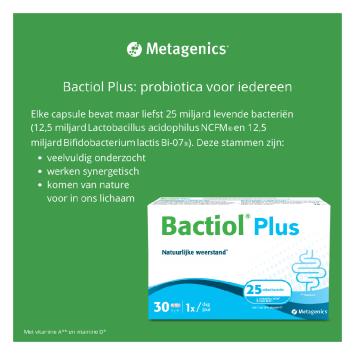 Metagenics Bactiol Plus Capsules 30 stuks