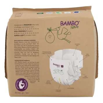 Bambo Nature Slip New Born 1 2-4KG Eco NG 22 stuks