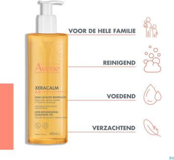 Avène Xeracalm A.D. reinigingsolie 400ml
