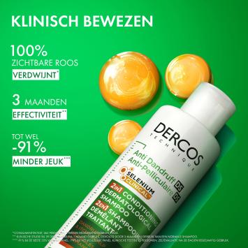 Vichy Dercos Technique 2in1 Anti-roos Shampoo + Conditioner 390ML