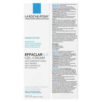 La Roche-Posay Effaclar A.Z. Gel-Crème 40ML
