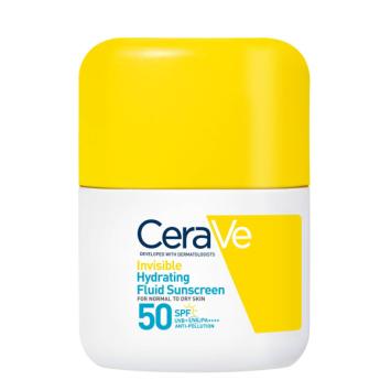 CeraVe Sun Onzichtbare Hydraterende Fluïde Zonnebrandcrème SPF 50 50ml