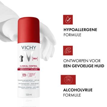 Vichy Clinical Control Anti-Transpirant 96H 125ml