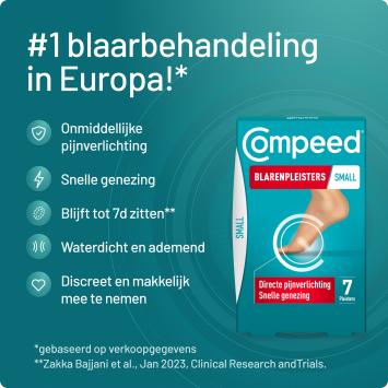 Compeed Small Blarenpleisters 7 stuks