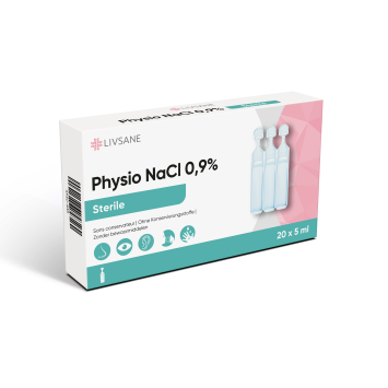 LIVSANE Physio NaCl Zoutoplossing 0,9%