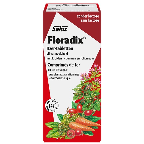Salus Floradix IJzer-Tabletten 147 stuks