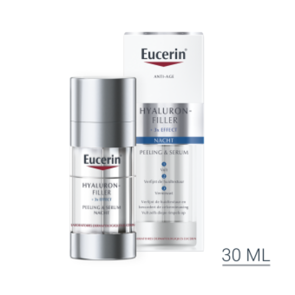 Eucerin Hyaluron-Filler + 3x Effect Nacht Peeling & Serum 30ml