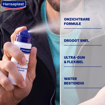 Hansaplast Second Skin Spray Pleister 40ml