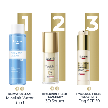 Eucerin Hyaluron-Filler + Elasticity Ultralichte Dagcrème SPF 50 50ml
