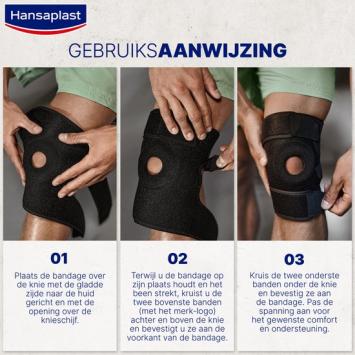 Hansaplast sport neopreen kniebandage 1st