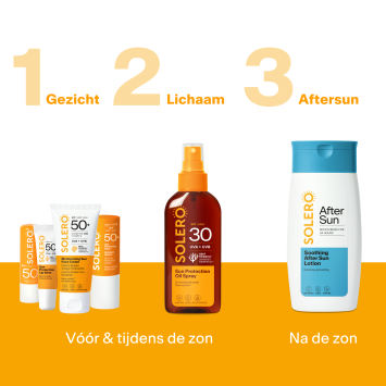 SOLERO Beschermende Zonnebrandolie Spray SPF30 150ml