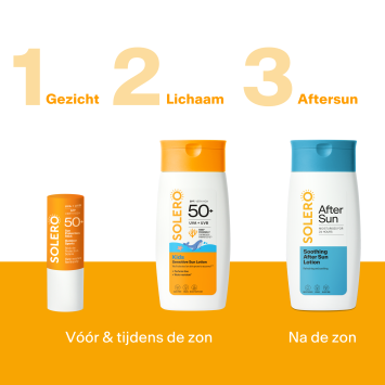 SOLERO Kind Gevoelige Huid Zon Lotion SPF50+ 200ml