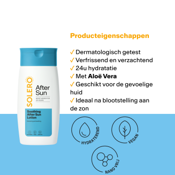 SOLERO Anti-Roodheid Aftersun Lotion 200ml
