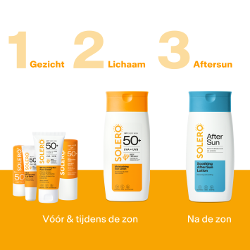 SOLERO Hydraterende Zonnelotion SPF50+ 200 ml