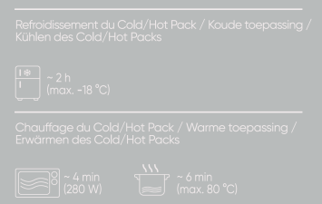 LIVSANE Koud/Warm Kompres 16x26cm Met Beschermhoes