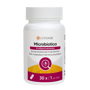 LIVSANE Microbiotica 8 miljard bacteriën 30 capsules