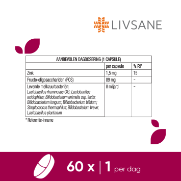 LIVSANE Microbiotica 30 stuks