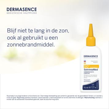 DERMASENCE SolvineaMed Sun protection liquid SPF 50+ 75 ml